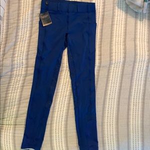 Olympic Blue Ovation Riding Tights